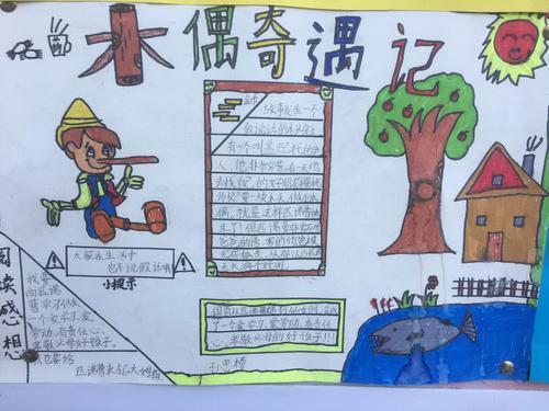 泗洪县实验小学大阅读系列活动之四年级课外阅读手抄报一年级尼尔斯手