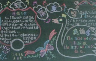 我自信我快乐的黑板报 我和我的祖国黑板报图片素材-蒲城教育文学网