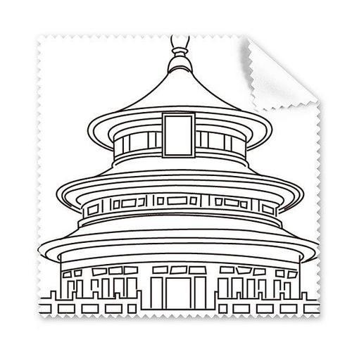 北京著名建筑的简笔画图片
