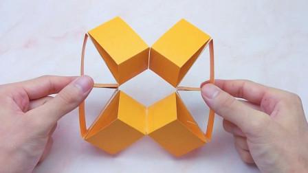 翻转魔方玩具折纸 手工折纸大全-蒲城教育文学网