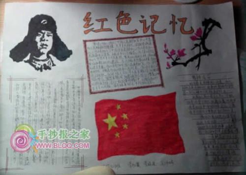 博物馆里的中国追寻红色记忆手抄报 历史博物馆手抄报