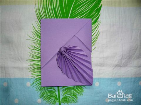 折纸教程折纸贺卡搭配什么颜色创意绿色叶子折纸卡片设计