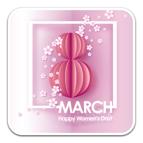 3月8号妇女节祝福贺卡 3月8号贺卡