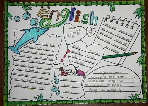 英语八年级寒假手抄报 八年级英语手抄报