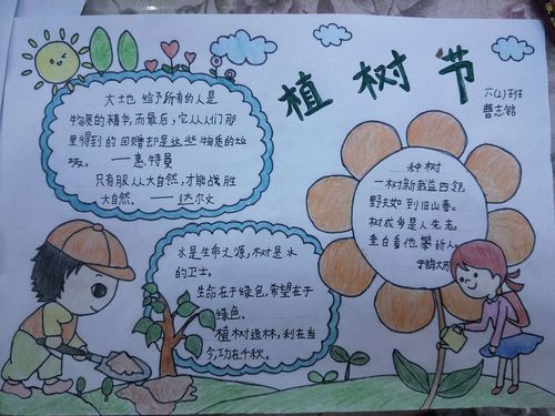 播种绿色收获幸福息县第十一小学植树节绘画和手抄报活动侧记