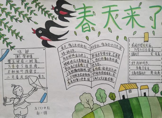 师宗县凤山小学至6月学生手抄报创作评比活动