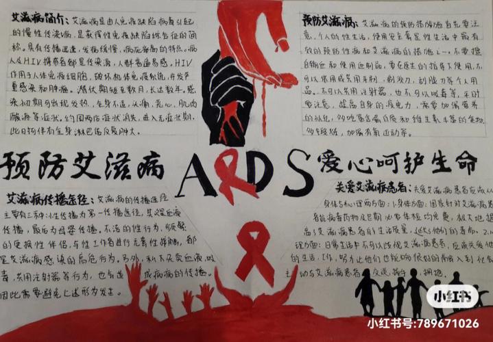 预防艾滋病手抄报