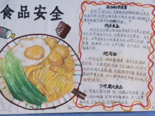 健康成长惠州市望江小学联合康裕食品公司开展主题手抄报比赛