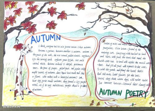 关于秋天的英语手抄报图片-图13关于秋天的英语手抄报图片-图14关于