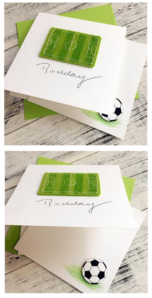 足球卡片的简单制作图片