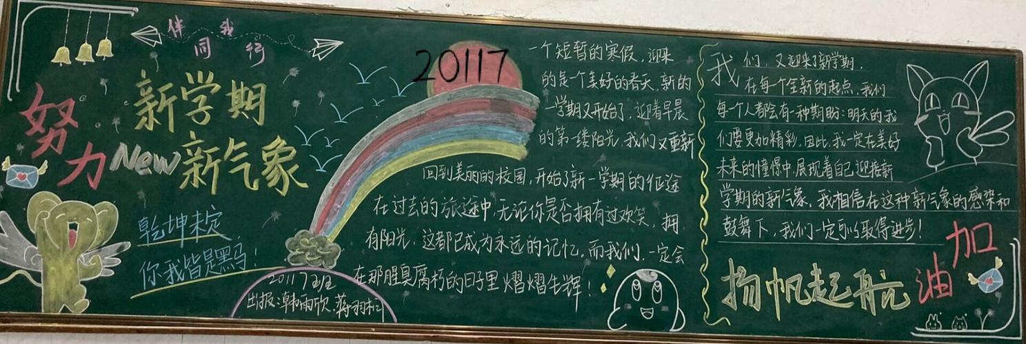 本科部新学期 新气象主题黑板报评比结果公告通知新闻动态江苏省