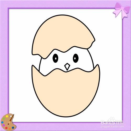 儿童画生蛋的动物图片