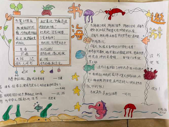 我的书屋.我的梦-江苏师范大学附属实验学校小学部南校区手抄报评比