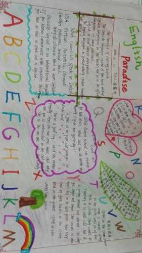 江苏版六年级英语绘本手抄报 六年级英语手抄报