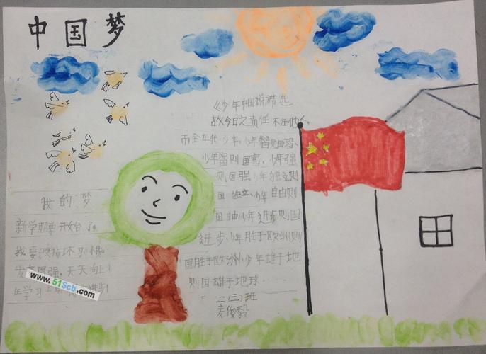 儿童节手抄报二年级中国梦手抄报内容专家对中国梦的理解 人民