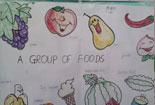 食品安全-小学生英语手抄报图片