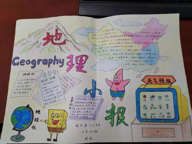 科艺节七年级地理手抄报展示 写美篇       为激发学生学习地理的兴趣