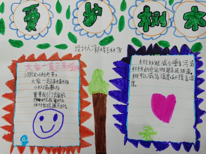 其它 手抄报快乐植树节 写美篇  中国植树节定于每年的3月12日是