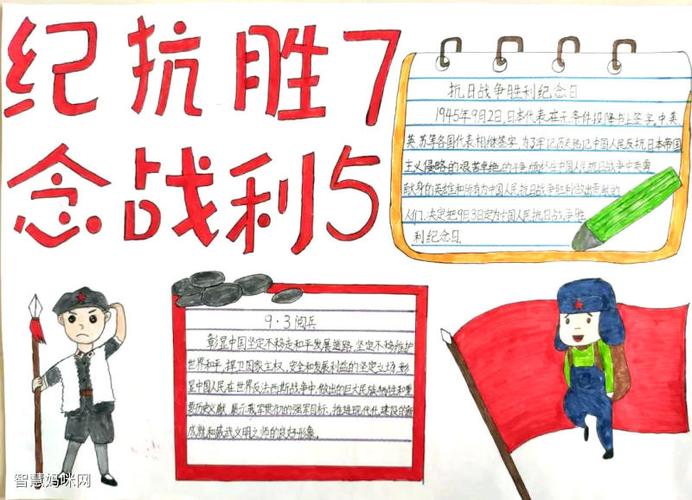 三年級抗战胜利纪念日手抄报-图8三年級抗战胜利纪念日手抄报-图9
