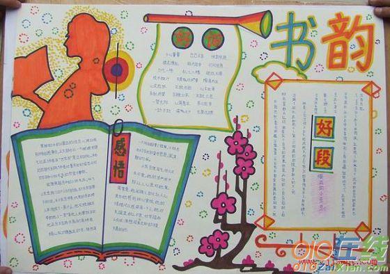 阳山县实验小学六年级读书节系列之手抄报创作比赛鸟欲高飞先振翅人求
