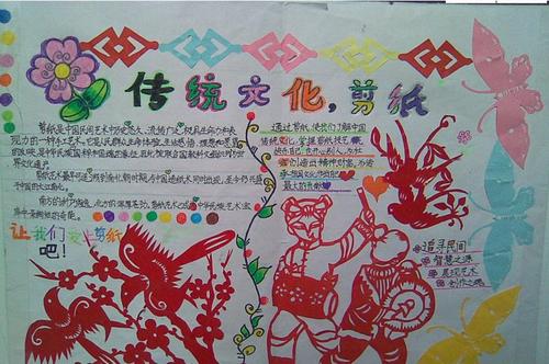弘扬中国传统文化板报弘扬中国传统文化手抄报