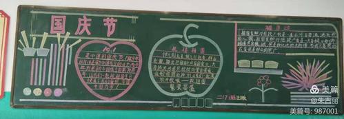 祝福祖国定安县第三小学喜迎建国70周年班级黑板报评比活动简报