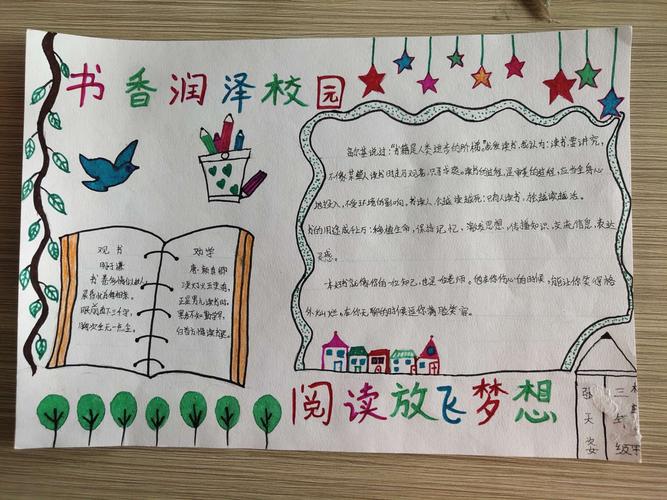 写美篇木庄小学举行了海量阅读手抄报比赛孩子们兴趣