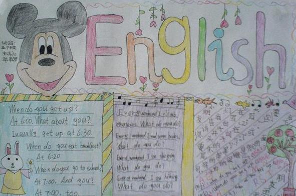 六年级上册英语第三单元手抄报六年级上册英语第三单元手抄报简单又