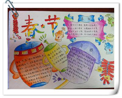 中国传统节日五年级手抄报 传统节日手抄报