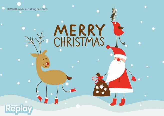 merrychristmas圣诞节diy贺卡贺卡制作动画下载圣诞贺卡圣诞英文电子