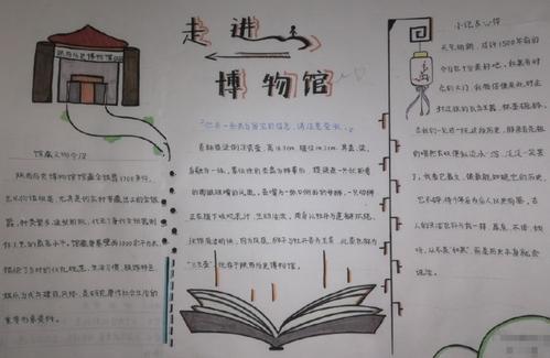 关于中国博物馆的手抄报 历史博物馆手抄报