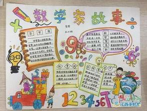 五年级数学家的故事手抄报-九江市鹤湖学校开展首届白鹤杯数学画