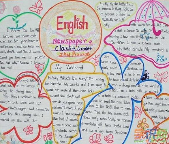 2关于六年级上册英语手抄报图片1关于六年级上册英语手抄报的图片模板