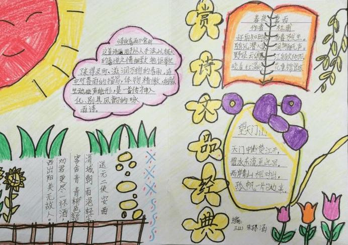四年级手抄报简单版小学生四年级手抄报简单又漂亮的关于怎么做四年级