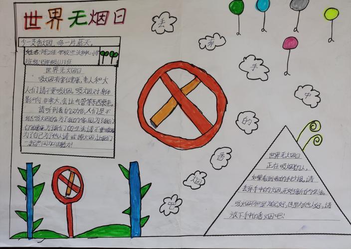 吸烟的危害手抄报小学生禁止吸烟手抄报四年级禁止吸烟手抄报文字内容