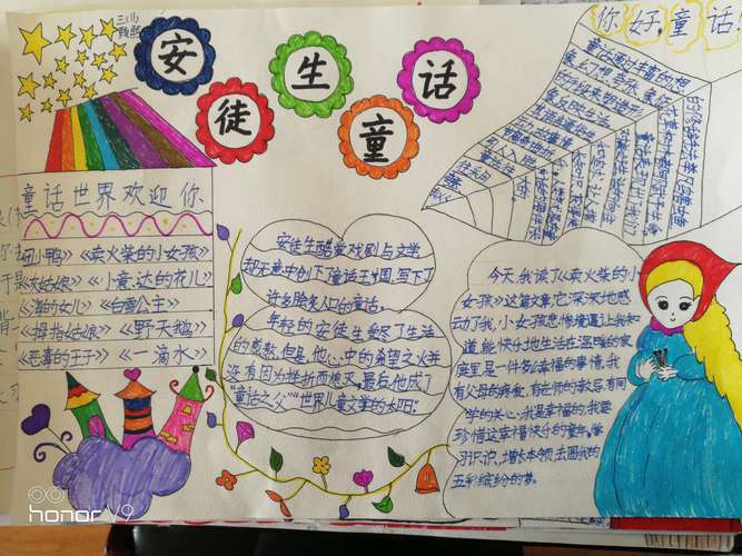 手抄报展沛县实验小学三年级11班 写美篇童话故事是儿童喜爱的