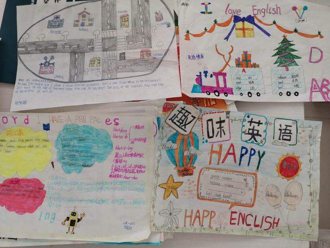 其它 明仁学区中心校12月份六年级英语手抄报比赛 写美篇为了丰富学校