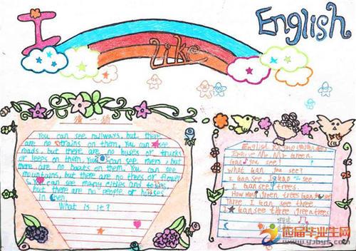 母亲节手抄报简单版 制作好一张手抄报对于小学二年级英语手抄报