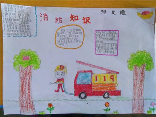 五年级学生的消防安全手抄报