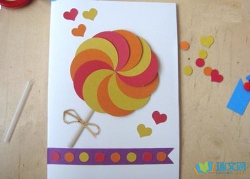 图片教程小学生在朋友生日的时候喜欢手工制作生日贺卡表示祝福