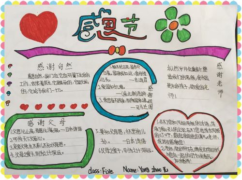 同行主题手抄报活动 写美篇通过此次活动让孩子们在生活中学会感恩