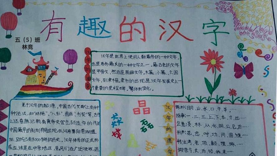 其它 有趣的汉字---第一组 写美篇准备开始工作啦 文字谐音笑话手抄报
