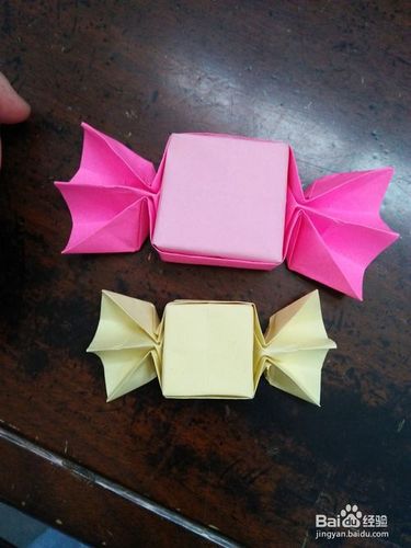 折纸图解糖果盒子