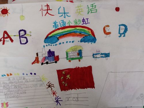 其它 板泉镇龙窝小学迎国庆英语手抄报比赛 写美篇  为了加强爱国主义