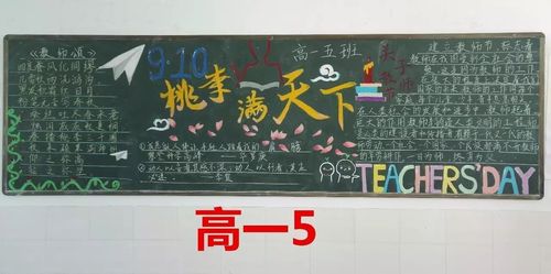 九月61感念师恩东山二中开展迎接新学期庆祝教师节黑板报主题创作